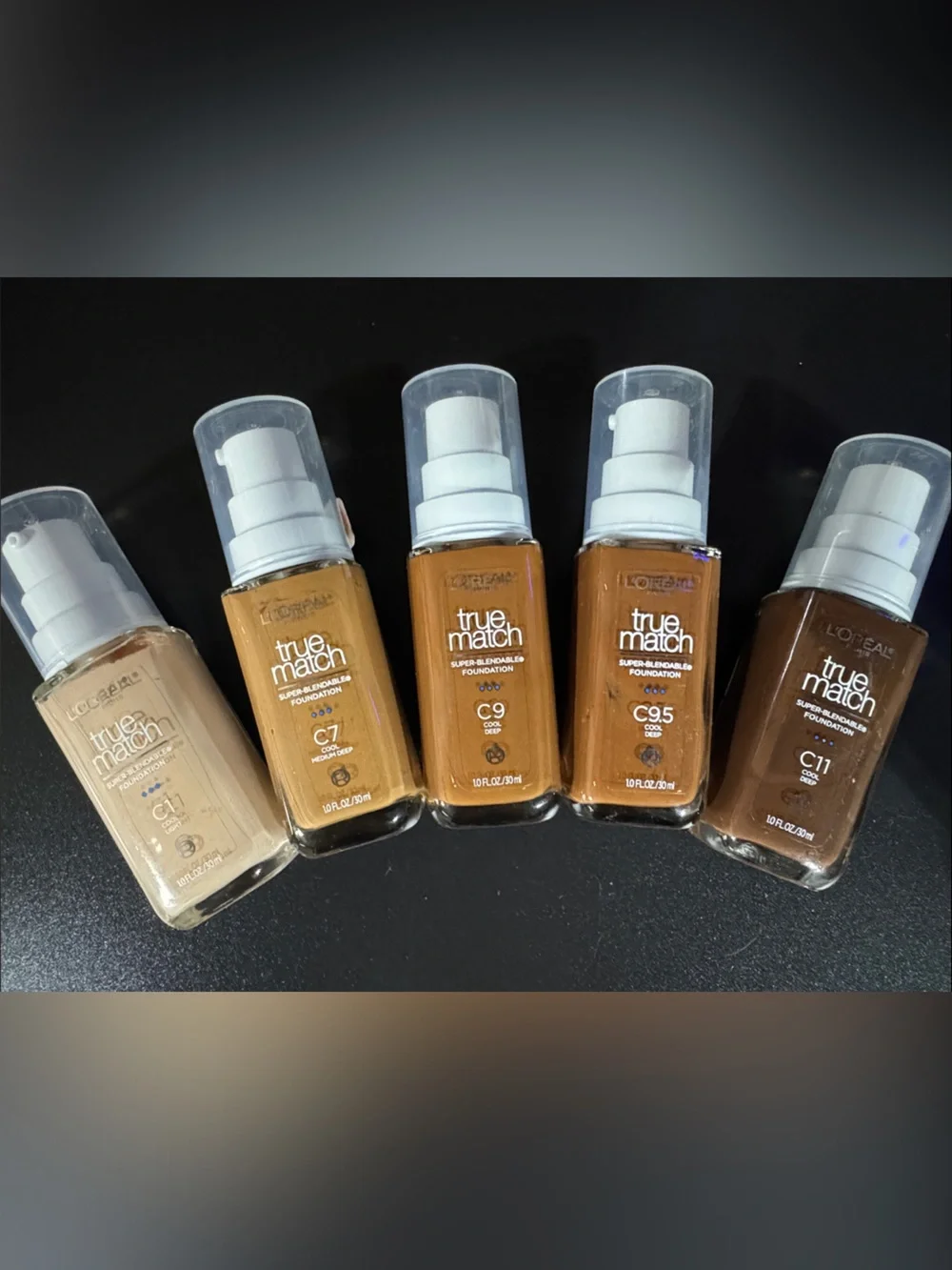L'Oreal True Match Foundation - Beige to Deep Brown Shades